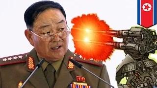 Watch Anti-aircraft gun execution: North Korean Defence Minister 'purged' Video