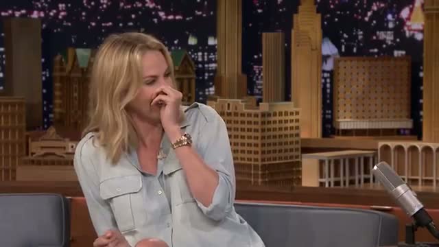 Watch Charlize Theron's Son Is So Over Iron Man's Wardrobe - The Tonight Show Starring Jimmy Fallon Video