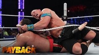 Watch WWE Network: Lana puts an end to the 'I Quit' Match between John Cena and Rusev: WWE Payback 2015 Video