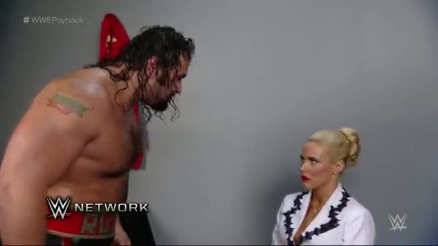 Watch Rusev is furious with Lana after losing to John Cena: WWE Payback 2015 Video