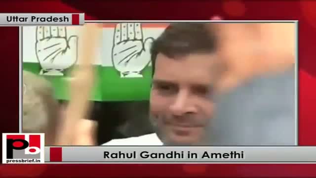 Watch Rahul Gandhi in Amethi, Uttar Pradesh 18th May 2015 Video