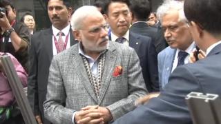 Watch PM Modi in South Korea - Tour of Cheonggyecheon Stream Video