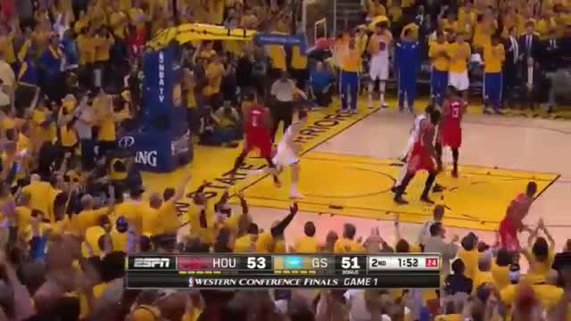 Watch NBA: Houston Rockets vs Golden State Warriors | Full Game Highlights | Game 1 | May 19, 2015 Video