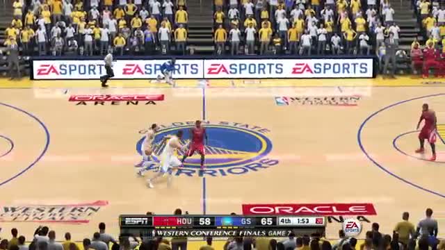 Watch NBA West Finals 2015 - Houston Rockets vs Golden State Warriors - Game 1 - 4th Qrt - LIVE 15 - HD Video