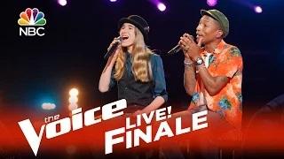 Watch The Voice 2015 Sawyer Fredericks and Pharrell - Live Finale: 'Summer Breeze' Video