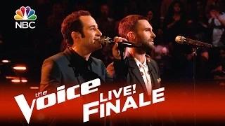Watch The Voice 2015 Joshua Davis and Adam Levine - Live Finale: 'Diamonds on the Soles of Her Shoes' Video