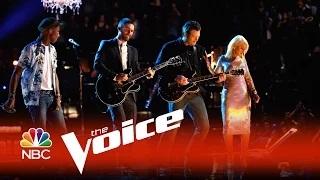 Watch Voice 2015 - Blake, Adam, Pharrell & Christina: 'The Thrill Is Gone' Video