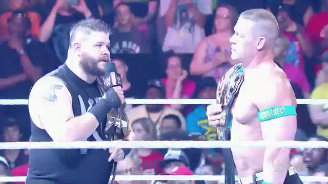 Watch Kevin Owens confronts John Cena: WWE Raw, May 18, 2015 Video