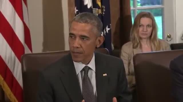 Watch President Addresses Goals at Cabinet Meeting Video