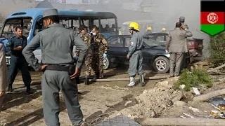 Watch Suicide bomber car bomb blast: five dead in car bombing at Afghan government building Video