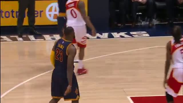 Watch NBA: Lebron James Mic'd Up During Game 2 vs. Hawks Video