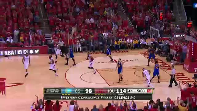 Watch NBA: Harden Serves Up the Monster Oop to Dwight Howard Video