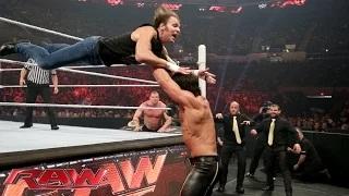 Watch Roman Reigns & Dean Ambrose vs. Seth Rollins & Kane: WWE Raw, May 25, 2015 Video