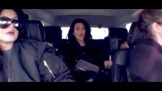 Watch Kim, Khloe & Kylie Jenner Get Into A Car Crash With North West Video