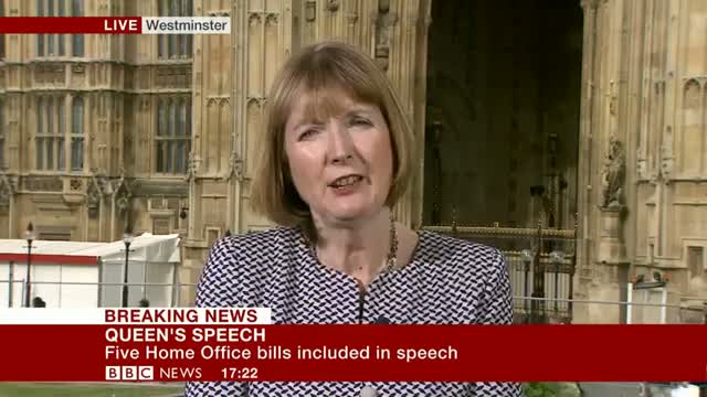Watch Harriet Harman on Tories 2015 Queen's Speech (27May15) Video