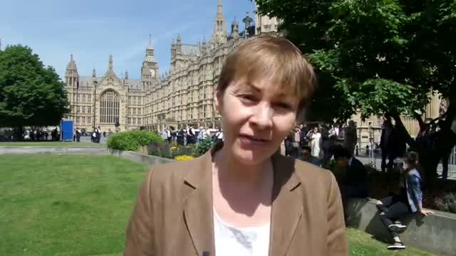 Watch Caroline Lucas on the missed opportunity of the Queen's Speech Video