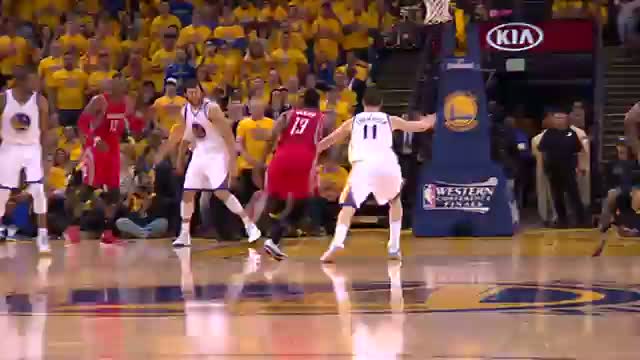 Watch NBA: No Stopping Harden's Strong Drive to the Rack Video