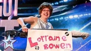 Watch Golden buzzer act Lorraine Bowen won't crumble under pressure | Britain's Got Talent 2015 Video