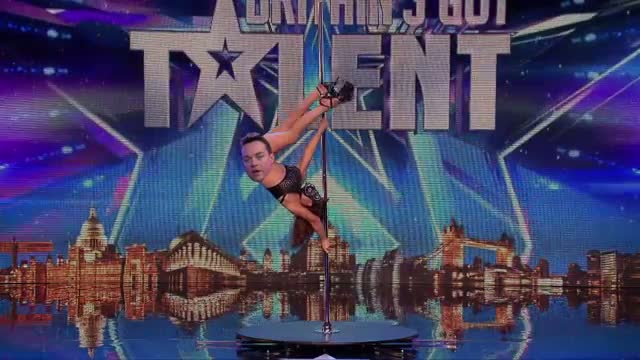 Watch BGMT WARNING: this pole dancing clip is a little bit naughty! | Britain's Got Talent 2015 Video