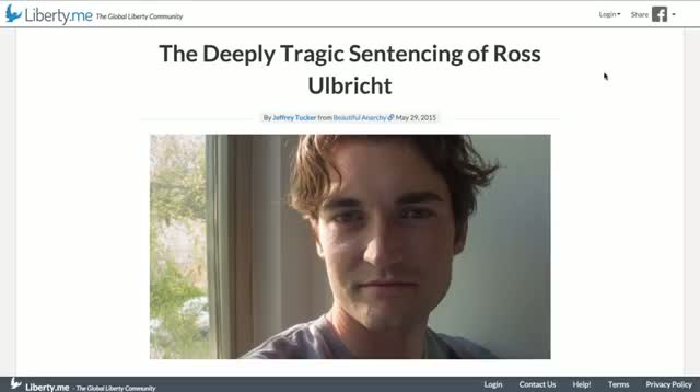 Watch Silk Road Creator Ross Ulbricht Sentenced to LIFE IN PRISON! The System HATES Rebels & Pioneers! Video