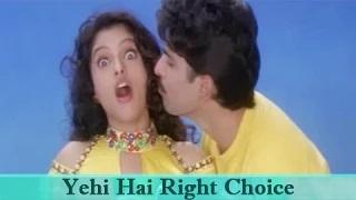 Watch Yehi Hai Right Choice - Super Hit Romantic Song - Rajiv Krishna, Raghuvaran, Bhanupriya - Aahaa Video