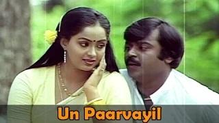 Watch Un Paarvayil - Super Hit Romantic Song - Vijaykanth, Radha - Amman Kovil Kizhakale Video
