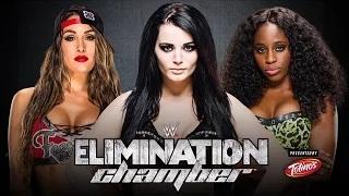 Watch Paige vs. Naomi vs. Nikki Bella - WWE Divas Championship - Elimination Chamber WWE 2K15 Simulation Video
