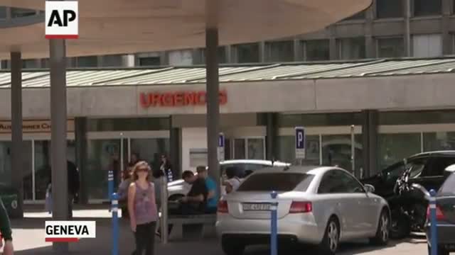 Watch Kerry Breaks Leg in Bike Crash, Ends Trip Abroad Video