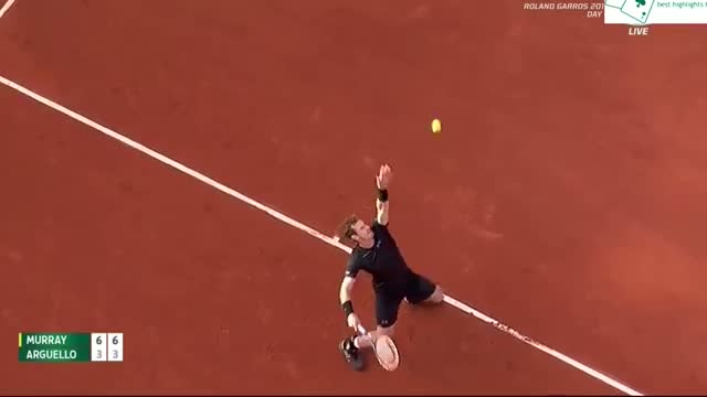 Watch Andy Murray vs Facundo Arguello - Tennis Highlights Roland Garros 2015 HD Video