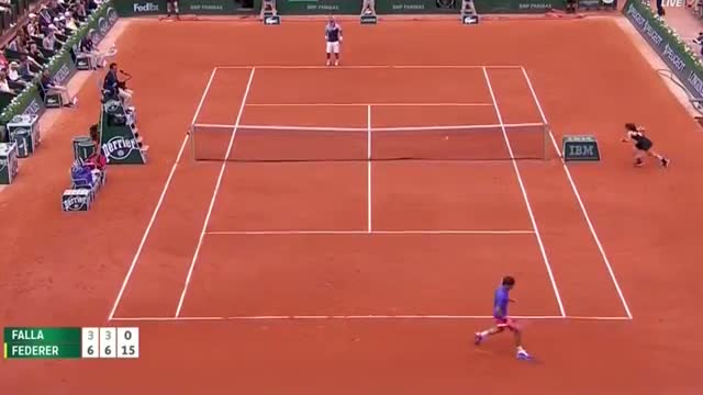 Watch Roger Federer vs Alejandro Falla - Tennis Highlights Roland Garros 2015 HD Video