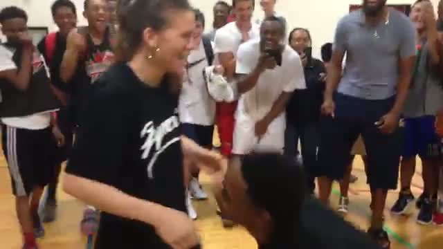 Watch Love and Basketball proposal 2015 - Superman Johnson vs Breyschoice Video