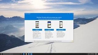 Watch Phone Companion App for Windows 10 Video