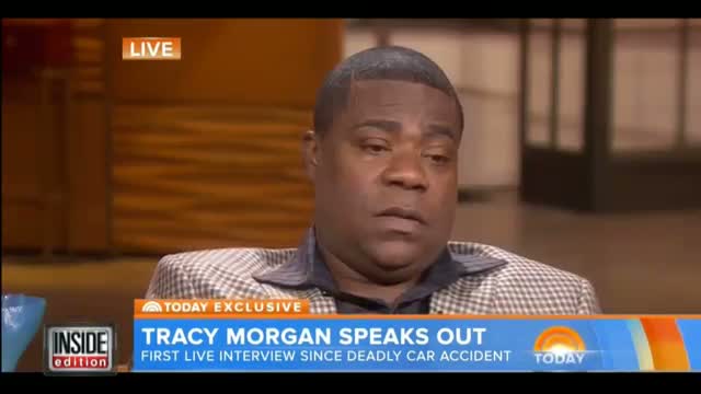 Watch Tracy Morgan Breaks Down About Fatal Crash and His Condition Video