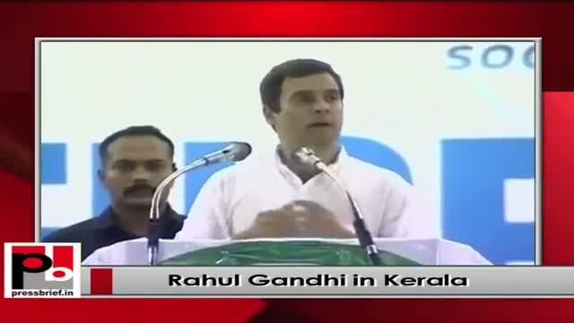 Watch At NSUI event Rahul Gandhi slams Modi govt Video