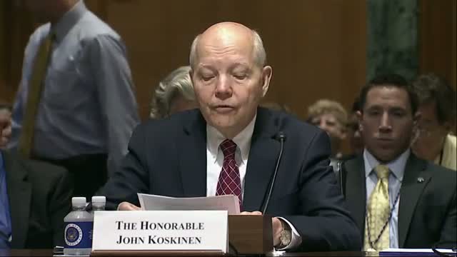 Watch IRS Commissioner Talks Security Flaws on Hill Video