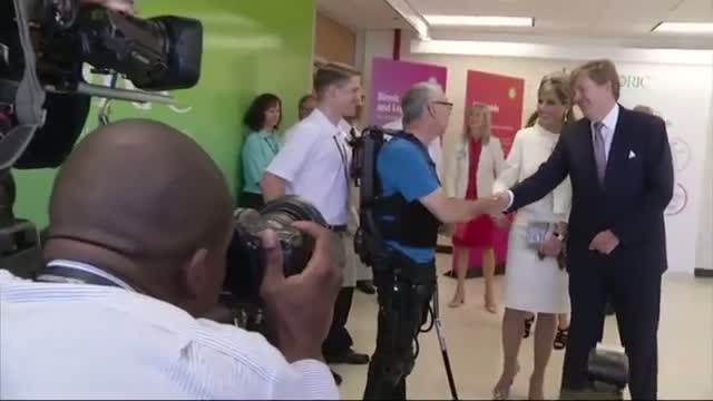 Watch Dutch Royal Visit Chicago Rehab Hospital Video