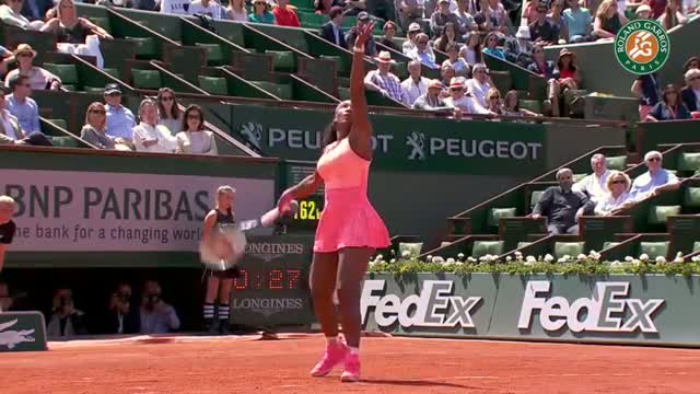 Watch L'eneRGie du match S.Williams - S.Errani | 3 juin Quart de finale Video