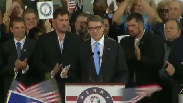 Watch Rick Perry Launches Another White House Bid Video