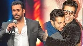 Watch Salman Khan ACCUSES Karan Johar and Varun Dhawan of Stealing Shuddhi From Him Video