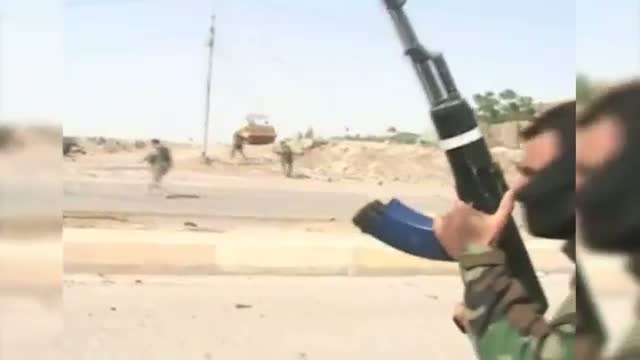 Watch Iraqi Army Fighting IS in Anbar Province Video