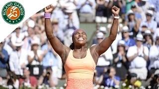 Watch Serena Williams 2015 French Open championship point Video