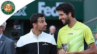 Watch Ivan Dodig and Marcelo Melo's 2015 French Open Men's Doubles victory Video