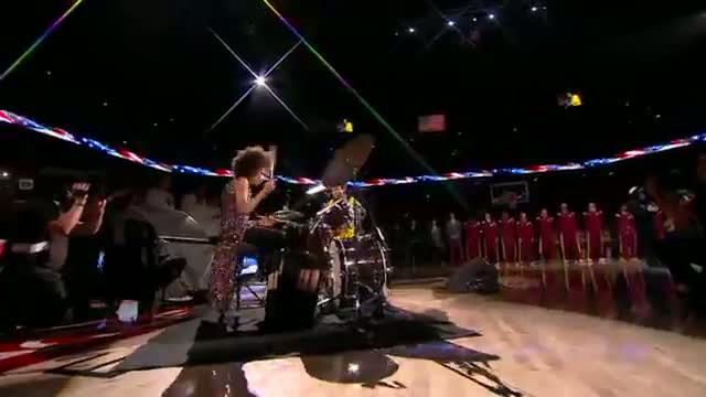 Watch NBA: Carlos Santana Performs National Anthem at Oracle Arena Video