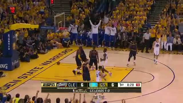 Watch NBA: Klay Thompson Comes Out on Fire in Game 2 Video
