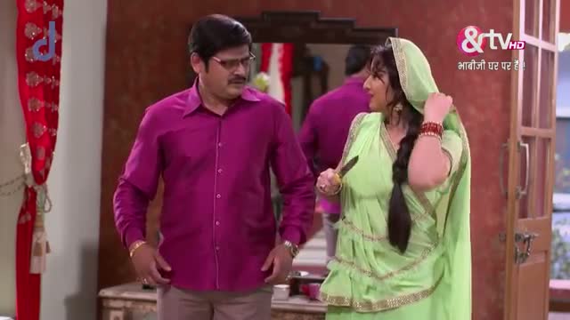 Watch Bhabi Ji Ghar Par Hain - Episode 10 - March 13, 2015 - Best Scene Video