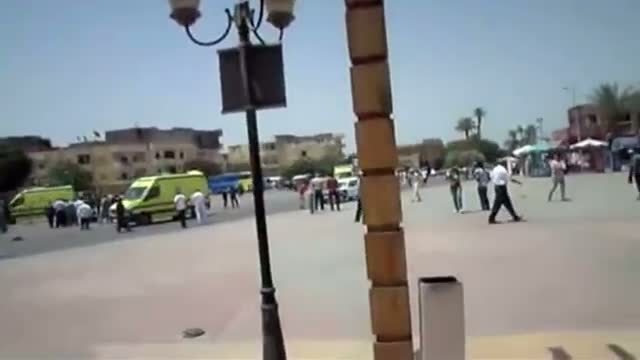 Watch Egypt Suicide Bombing Targets Tourist Site Video