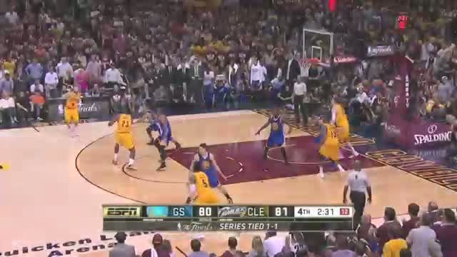 Watch Top 5 NBA Plays: 2015 Finals Game 3 Video
