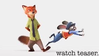 Watch Zootopia US Teaser Trailer Video