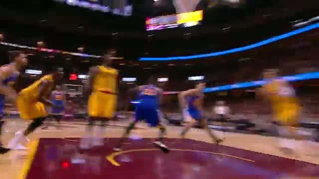 Watch NBA: J.R. Smith Serves Fancy Dish Behind His Back to Mozgov Video