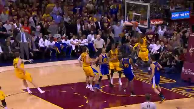 Watch NBA: Dellavedova Serves the Explosive Oop to LeBron James Video